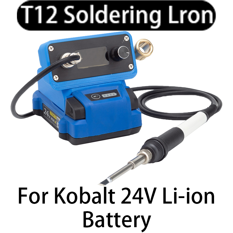 Soldering Station T12 Oled - Паяльная станция T12 с паяльником STC