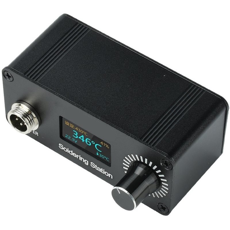 Soldering Station T12 Oled - Портативная мини-паяльная станция ABYN-Professional T12 с
