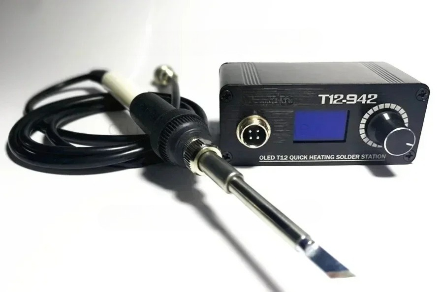 Цифровая паяльная станция MINI – обзор и цена Soldering Station T12 Oled