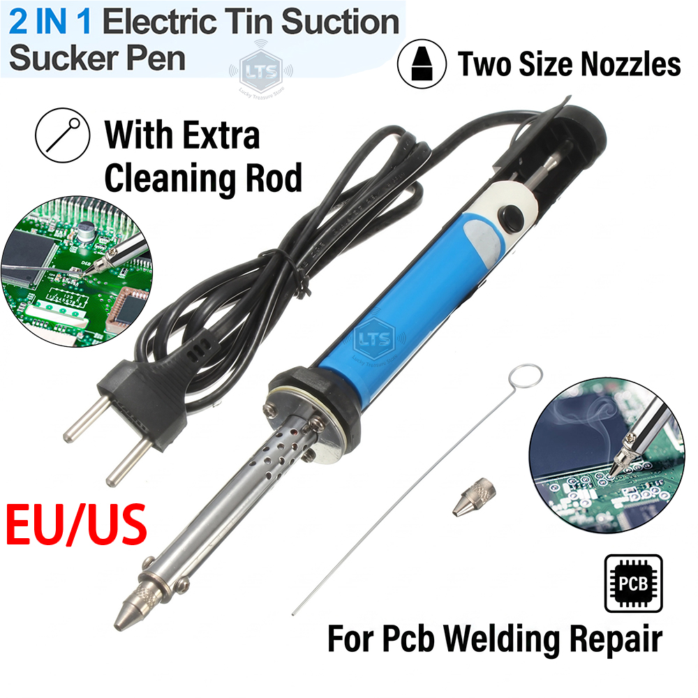 Электрический вакуумный паяльн – обзор и цена Desoldering Gun Vacuum Electric